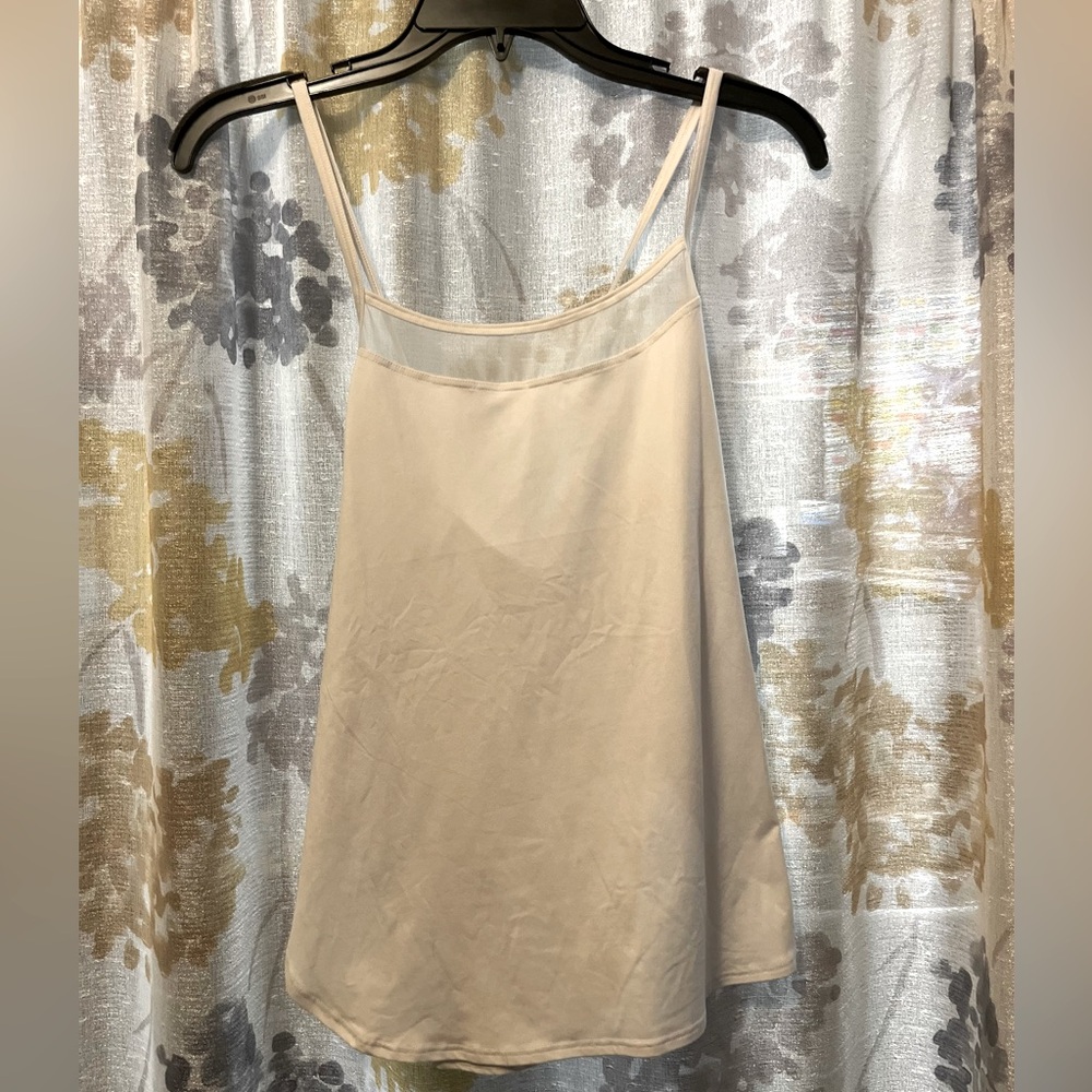 Athleta mesh strapy top